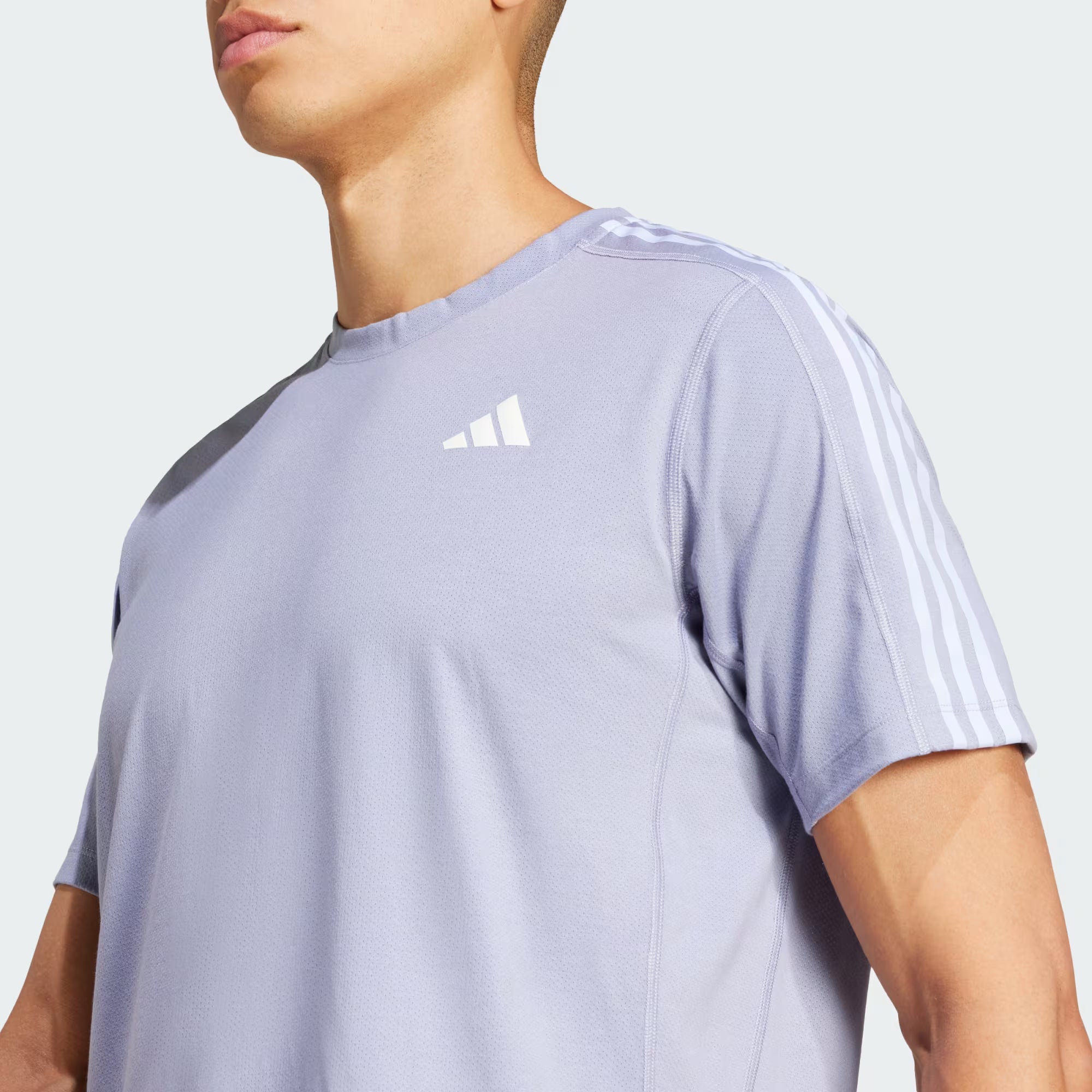 Own the Run 3-Stripes Tee