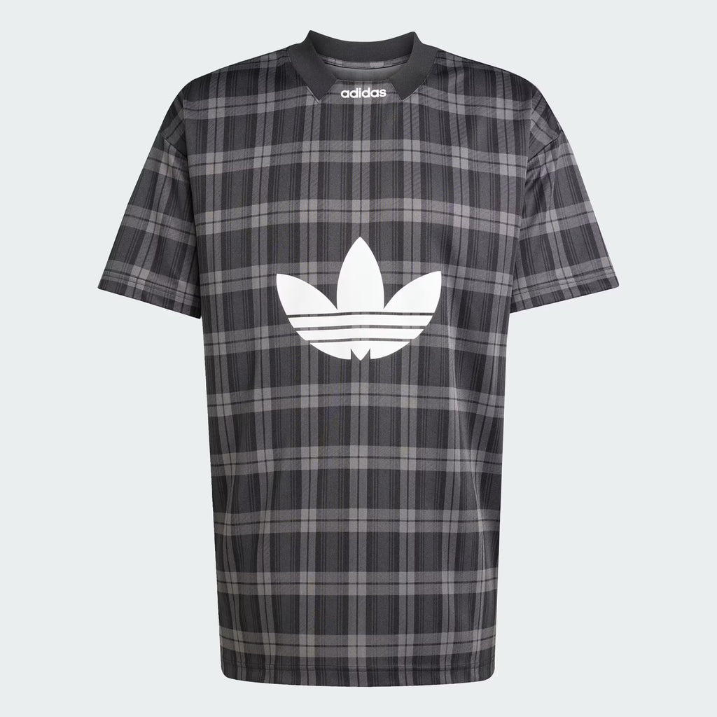 TARTAN ALL OVER PRINT LOOSE TEE