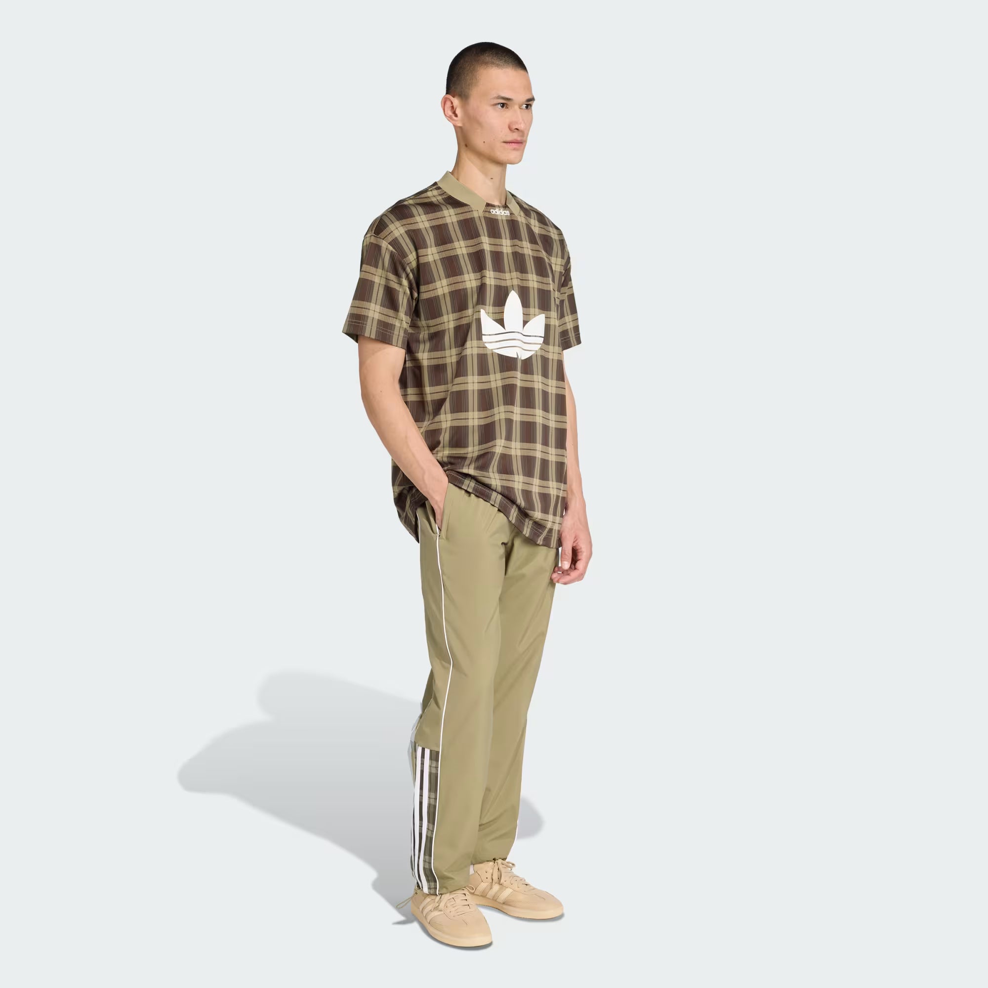 TARTAN ALL OVER PRINT LOOSE TEE