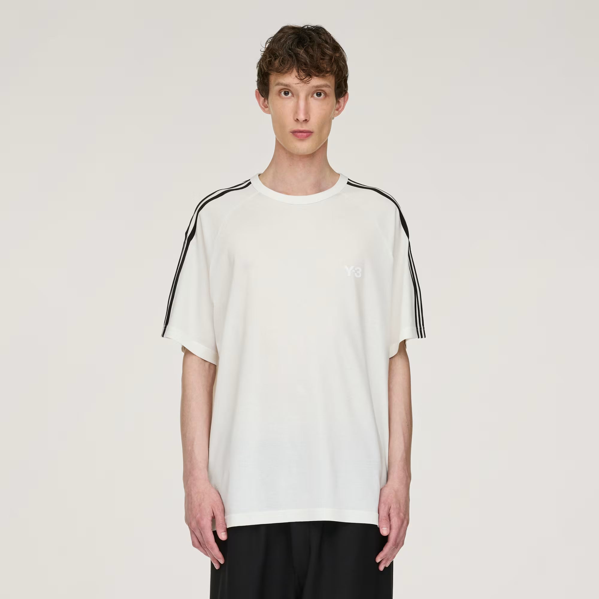 Y-3 Short Sleeve Tee 3-Stripes
