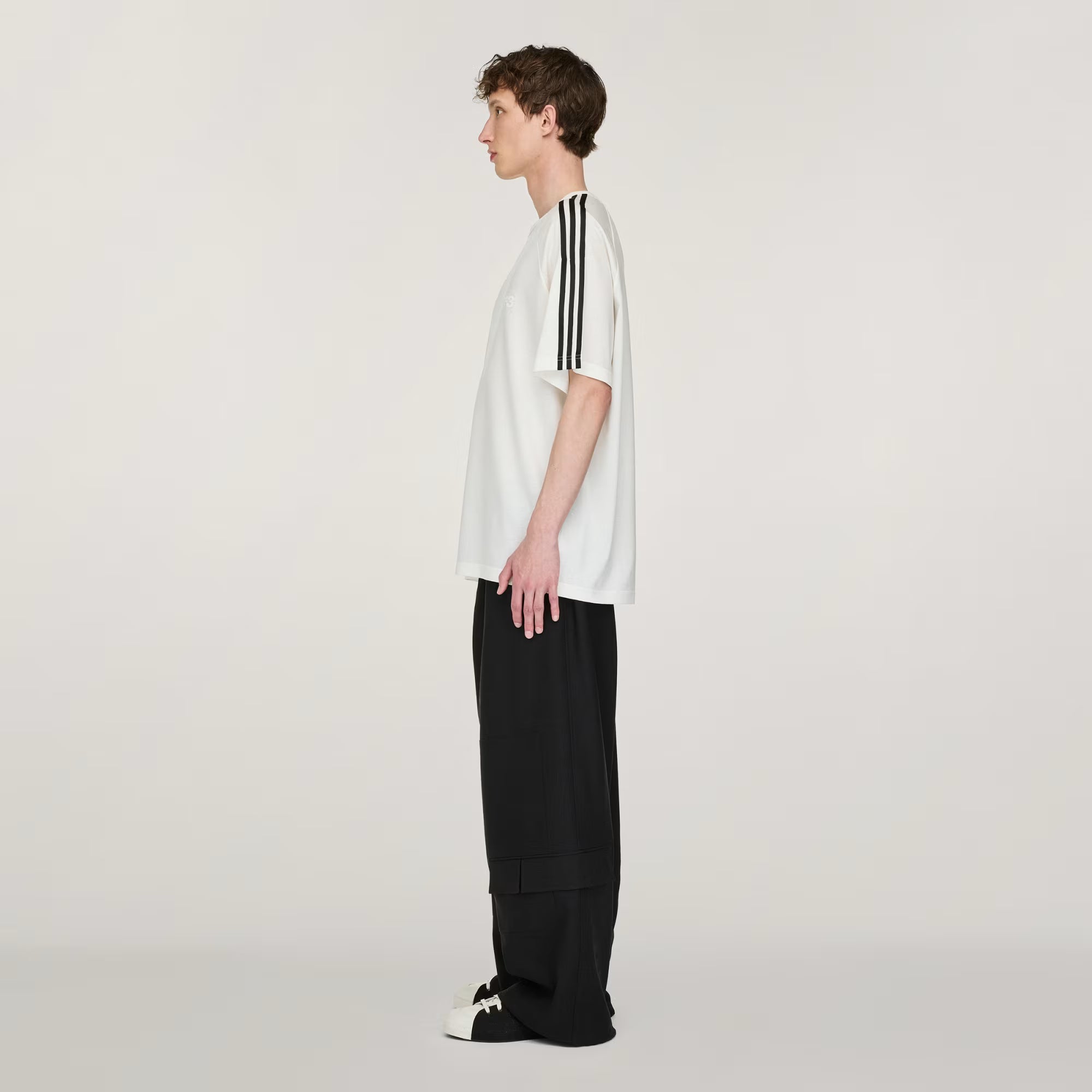 Y-3 Short Sleeve Tee 3-Stripes